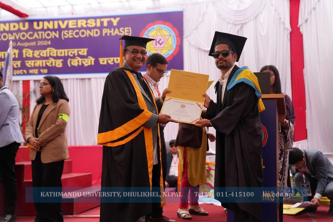 Kathmandu University graduation